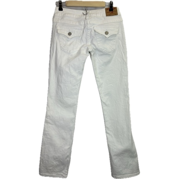 True Religion Billy Women’s White  Jeans size 28 - Picture 6 of 13